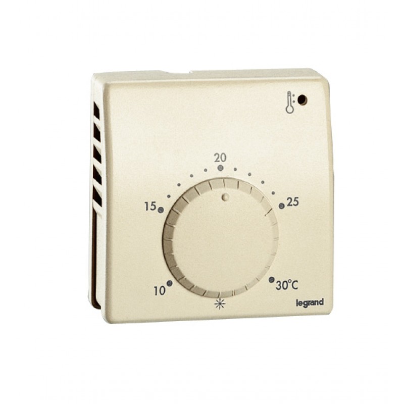 Thermostat d'ambiance LEGRAND 049898 mécanique saillie - Elec-Boutique.fr