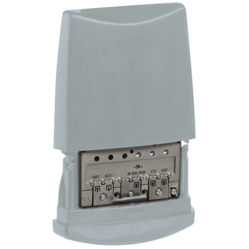 LEGRAND 073967 Kit amplificateur/coupleur de mât-UHF/VHF/FM+SAT-47-2100 MHz  - Elec-Boutique.fr