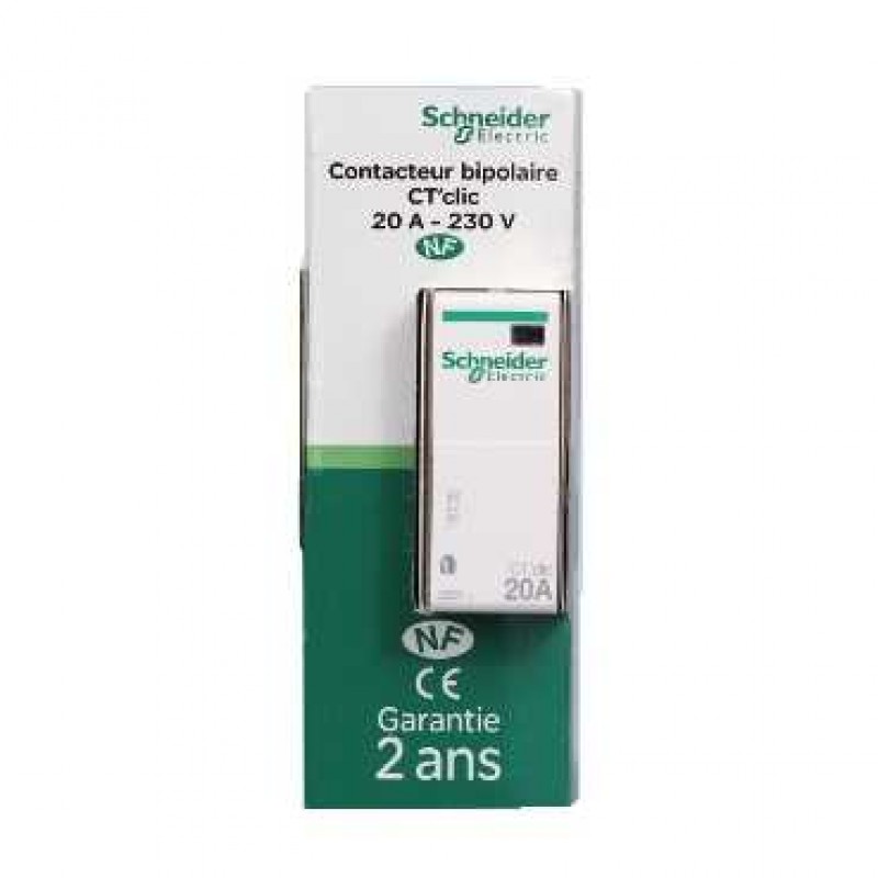 Contacteur ct clic 20A MERLIN GERIN 16735