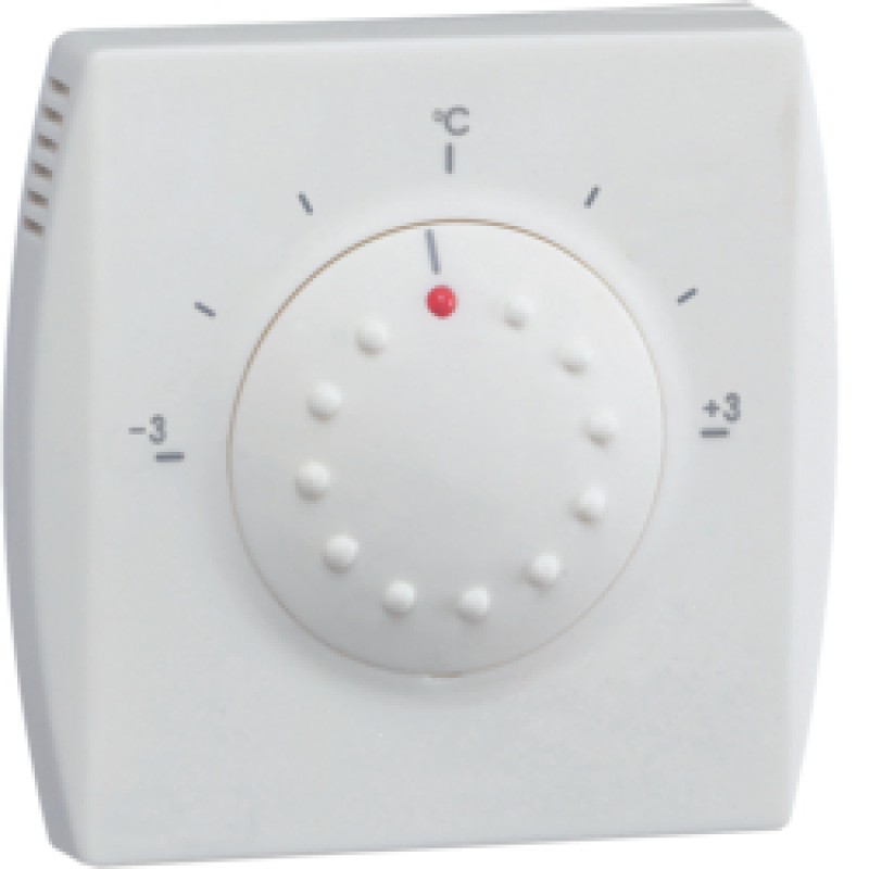 Hager 25112 Thermostat semiencastré locaux pro ElecBoutique.fr