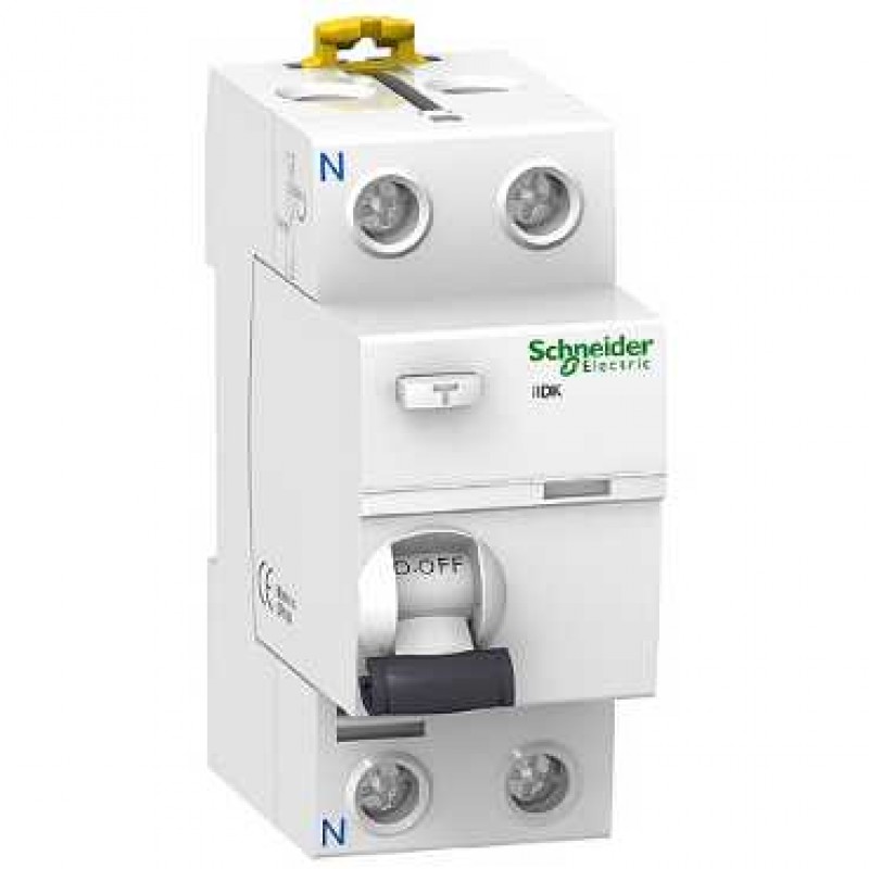 Disjoncteur Différentiel Schneider 2P 40A 30mA Type AC - Protection électrique Fiable Pour La Maison