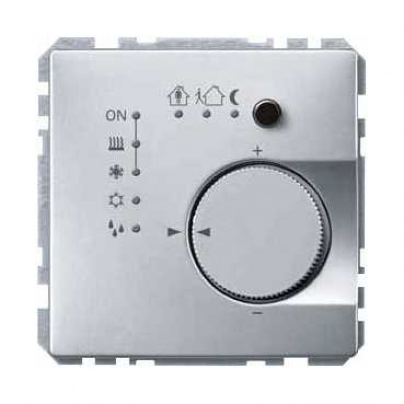 SCHNEIDER MTN616960 Thermostat d'ambiance aluminium - Elec-Boutique.fr