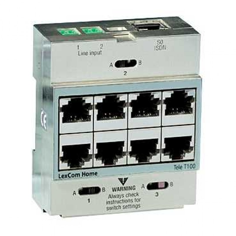 Module téléphone 2X4RJ45 SCHNEIDER VDIR626100 ElecBoutique.fr