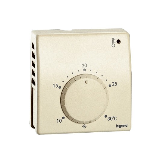Thermostat d'ambiance LEGRAND 049898 mécanique saillie - Elec-Boutique.fr