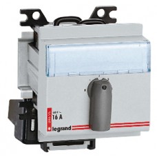 Commutateur 4 directions avec arrêt Lexic - 1P - 400 V~ - 16 A