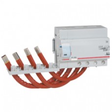 Bloc différentiel adaptateur DX - Lexic à vis - 4P - 400 V~ - 80-125 A - type AC - 300 mA
