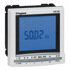Centrale de mesure modulaire EMDX³ Premium multifonctions - 96x96x60 mm - LCD