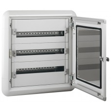 Coffret distribution encastré XL3 160 - tout modulaire - 3 rangées - 72 mod