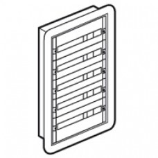 Coffret distribution encastré XL3 160 - tout modulaire - 5 rangées - 120 mod