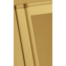 Porte galbée métal XL3 160/400 - pour coffret et armoire H 600 mm