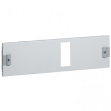 Plastron métal  XL³ 400 - 1 DPX³ 160 - horizontal - H 150