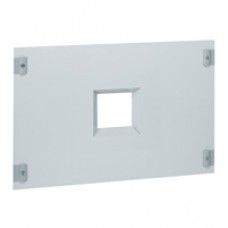 Plastron métal XL3 800/4000 - pr DPX 1600 - 1/4 de tour - 24 modules