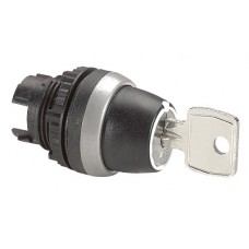Osmoz compo - bouton tournant non lum - clé - 2 posit. fixes (0 à 12h) - 45°