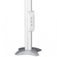 Colonne mobile DLP à équiper - h. 2 m - blanc