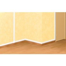 Moulure DLPlus 32x16 - 1 comp - L. 2,1 m - blanc