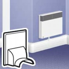 Dérivation vers passage de sol - pour plinthe DLP 140x35 - blanc
