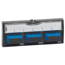Bloc fibre optique SC - 6 fibres monomode - pour panneau/tiroir optique - LCS²