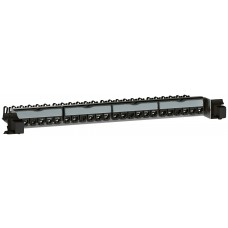 Panneau brassage équipé -angle -19'' - 1 U - Cat. 6A - STP  - LCS²