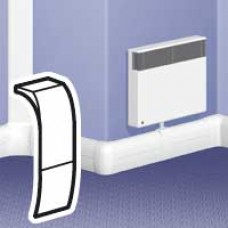 Embout sabot - pour plinthe DLP 140x35 - blanc