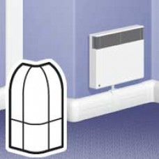Angle ext variable - pour plinthe DLP 140x35 - blanc