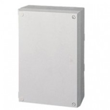Boîtier industriel plastique - IP55 IK08 - RAL 7035 - 265x174x154 - couv opaque