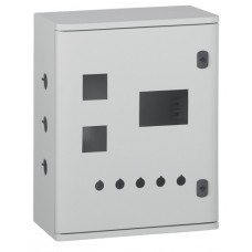 Coffret polyester Marina - IP66 IK10 - RAL 7035 - 610x400x257 mm