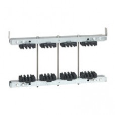 Support fixe pour jeu de barre 6300 A - armoire XL3 6300