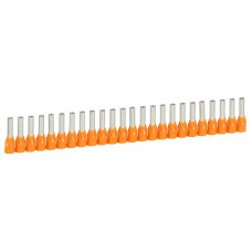 Embout de câblage Starfix - pour conducteurs section 4 mm² - orange