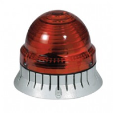 Feu clignotant/fixe 10 candelas - IP 54 - IK 09 - 12 à 48 V= - rouge