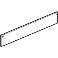 Plaque obturatrice 19'' - 2 U - pleine - montage sur baies LCS² - plastique