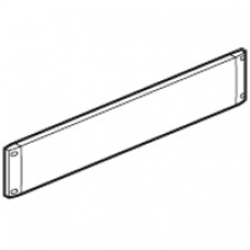 Plaque obturatrice 19'' - 2 U - pleine - montage toutes baies - métal - LCS²