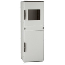 Armoire PC - IP55 IK10 - 1800x600x600 mm - RAL 7035