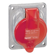Socle tableau Hypra - IP44 - 16 A - 380/415 V~ - 3P+T - métal