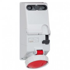Prises verrouillées P17 - IP 66 - 63 A - 380/415 V~ - 3P+N+T - 125x280