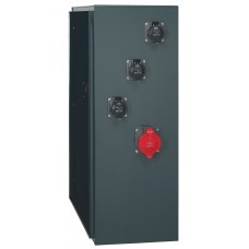 Coffret de chantier P17 -IP66 -IK10 -63A -400V~ - 6 prises NFC + 3 prises 3P+N+T