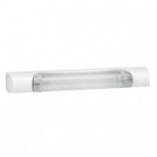 Applique à incand - 60 W - IP21 - diffuseur - applique + prise 2P+T