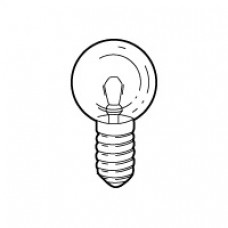 Ampoule culot E10 - 3,6 V - 1 A - 3,6 W