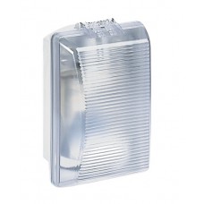Hublot Plexo étanche -IP54/IK08- lampe incandescence 75 W - diffuseur clair