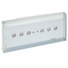 BAES ECO 2 évacuation à LEDs - IP 43 - 400 lm - Sati adressable