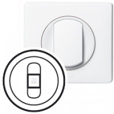 Enjoliveur Céliane - prise HP simple - blanc