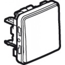 Poussoir NO Prog Plexo composable blanc - 10 A