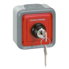 Coffret de  commande de relayage - IP 55 - IK 07 - ''arrêt pompier''