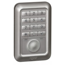 Lecteur ext à badge et clavier codé rétro-éclairé-Programme Soliroc- IP 55/IK 10