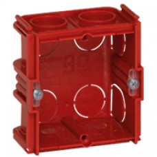 Boîte monoposte Batibox - maçonnerie - carrée associable - prof. 30