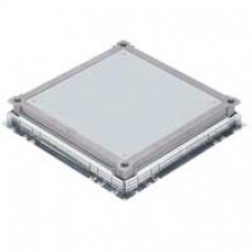 Boîte de sol haut. 75-105 - 4x2P+T (2 détromp) + 2xRJ 45 - 12 modules - couv revêt