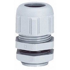Presse-étoupe plastique - IP68 - ISO 25 - RAL 7001
