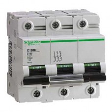 Disjoncteur C120H 3P 125A courbe D 15000A 