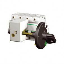 Commande rotative frontale latérale C60/120 et NC45/100/125-poignée noire