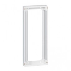 Rehausse pour coffret DRIVIA 13 modules 4 rangées - blanc RAL 9003
