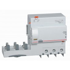 Bloc différentiel adaptateur DX³ - à vis - 3P - 400 V~ - 125 A - type Hpi - 30 mA